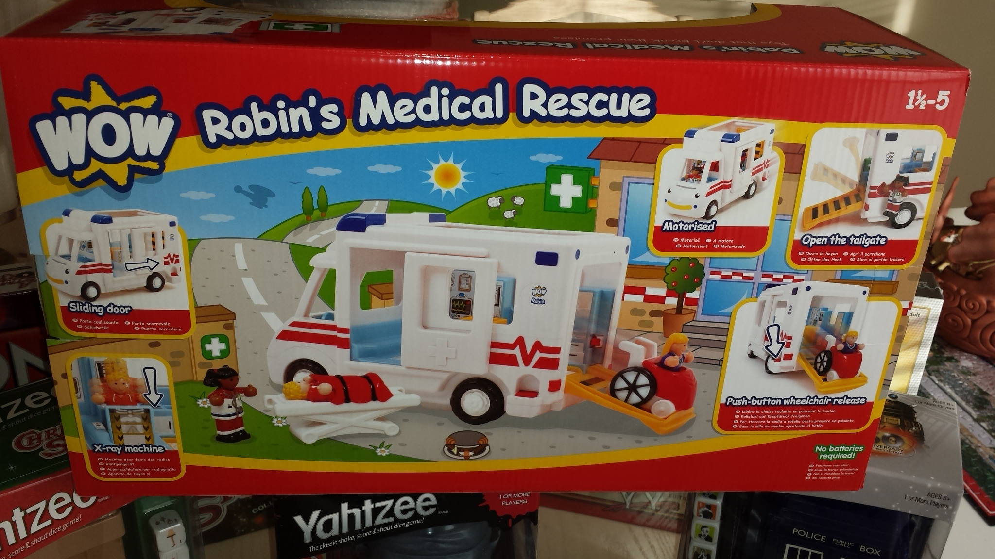 wow ambulance toy