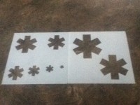 Star of Life Stencils