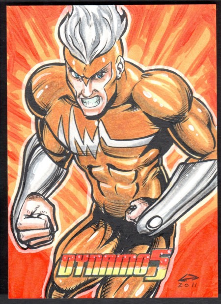 Hand drawn sketch card