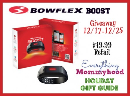 Bowflex Boost giveaway