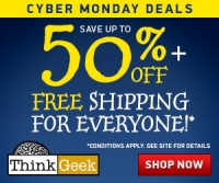 Thinkgeek Cyber Monday Sale