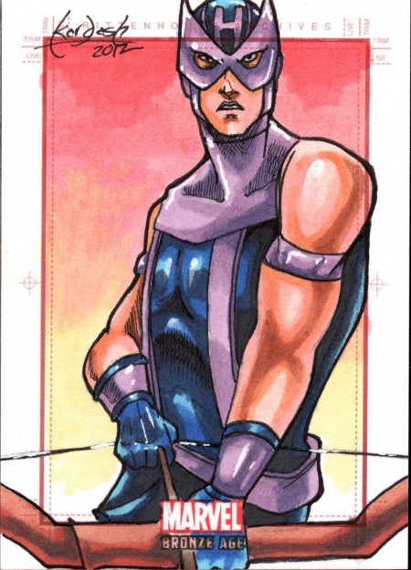 Art Card of Hawkeye