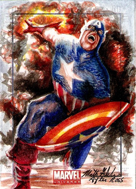Captain Amercia Art