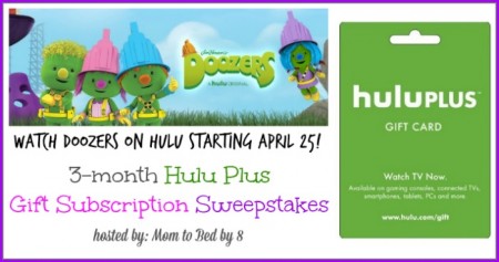 Hulu Subsciption giveaway