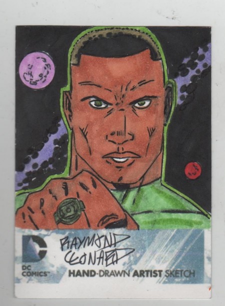 Green Lantern Sketch Card