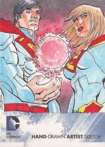Superman and Supergirl by Roy Cover