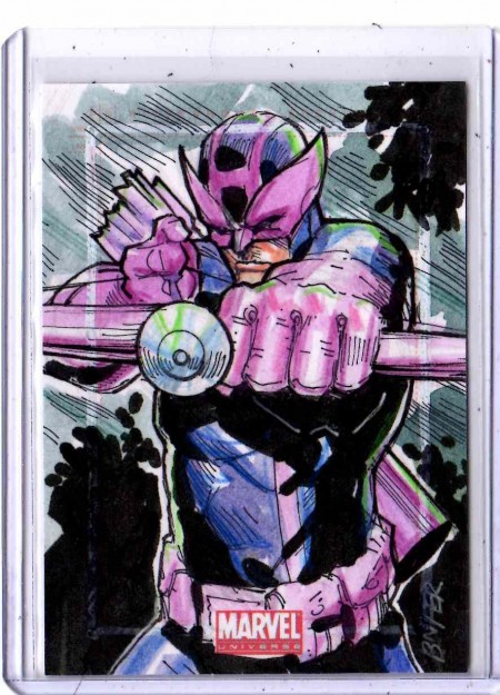 Hawkeye Sketch Card