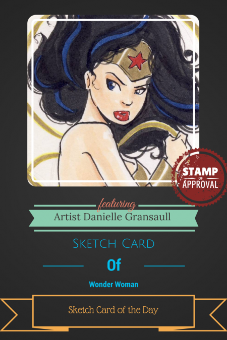 Wonder Woman Sketch Card