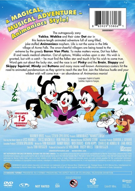 animaniacs dvd