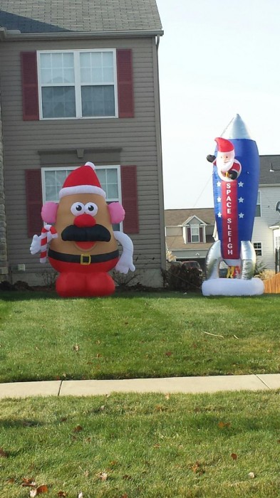 Christmas Decoration, Outdoors, Blow-Ups