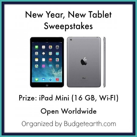 Giveaway, Win, Sweepstakes, Tablet, Tech, Gadget, iPad, iPad Mini