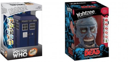 Dr. Who and The Walking Dead Yahtzee