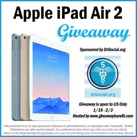 ipad air 2 giveaway #win #giveaway #sweepstakes #tablet