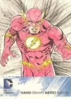The Flash Roy Cover Sketch Card
