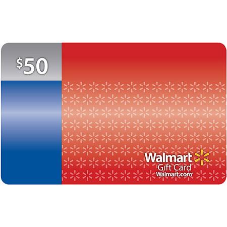 $50 Walmart Gift Card Giveaway