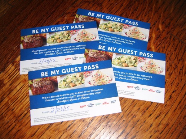 Buffet Passes Giveaway