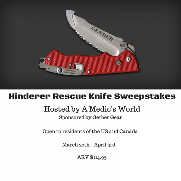 Rescue Knife Sweepstakes