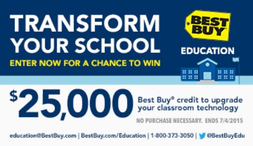 Help your school get upgraded today! @BestBuy @BestBuyEdu #BestBuyEducationEntry #ad