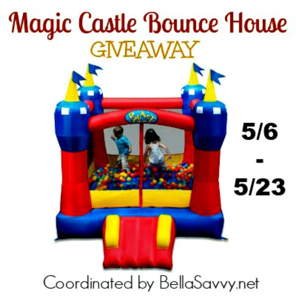 Bounce House Giveaway Ends 5/23 Kids and Children would love this, imagine the fun!