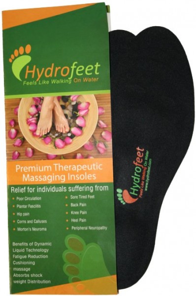 Hydrofeet Massaging Orthotic Insoles Giveaway 10 Winners Ends 7/9 US Only