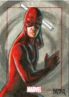 Sketch Card Artist Frank Kadar of Sketch Card Daredevil