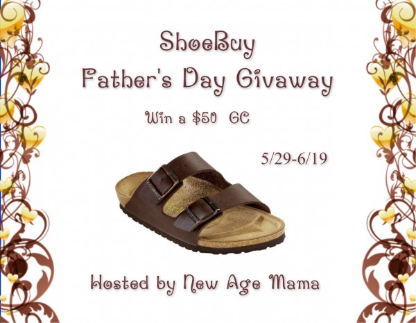Shoebuy.Com Gift Card Giveaway - Give your men a chance to own a stylish pair of sandals if you win this giveaway. Ends 6/19 ~Tom