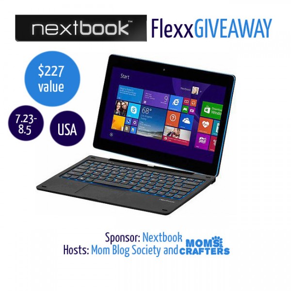 Nextbook Flexx Giveaway Ends 8/5 Good Luck from A Medic's World and remember to share my site! ~Tom