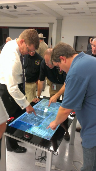 mapping application that lets first responders quickly and easily “see” an emergency situation with a digital command center this will be great for EMS, Fire, and Police to engage emergency scenes more efficiently