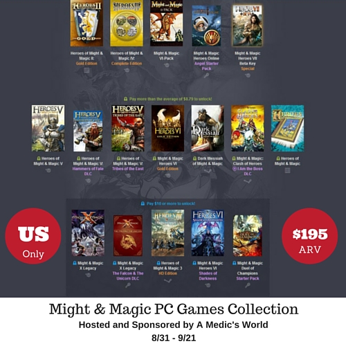 Might & Magic PC Games Collection Sweepstakes - Ends 9/21 Some of the finest PC Role Playing Games ever made #pcgaming #roleplaying