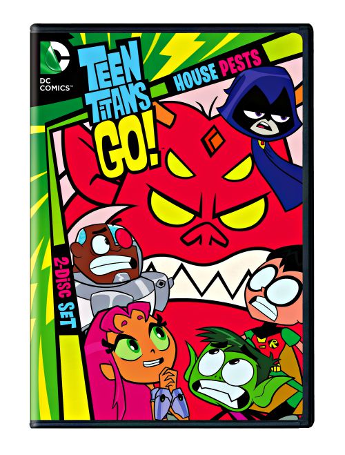 Teen Titans Go!: House Pests Season 2 Part 2 Review Avalable August 18th, 2015 Grab your DVD today. Enjoy the Teen Titans in Action.