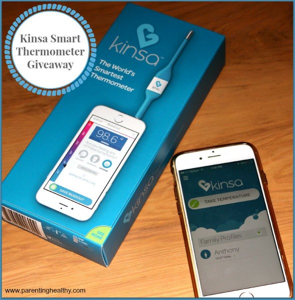 Kinsa Smart Stick Thermometer - Ends 9/14 Great gadget to have in the house for the little ones, or while traveling.
