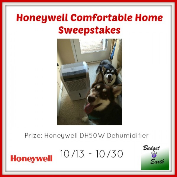 Win a Honeywell DH50W Dehumidifier - Ends 10/30 Wouldn't this be an awesome prize to win for your home! ~Tom
