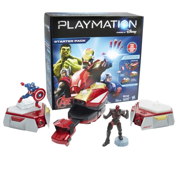 Playmation Marvel’s Avengers uses familiar technologies including smart toys, wearables, wireless technology, motion sensors and more, but applies them in ways that are completely new to create a compelling play experience. Playmation is purposely not tethered to an Internet connection so players can run around and explore each adventure from anywhere they want – a bedroom, living room or yard. With multiplayer modes, players can sync their Avenger Gear to tackle missions and combat arenas together, or face-off in competitive play