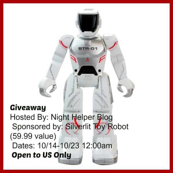 Win a Silverlit Toy Robot - Get Your Geek On - Ends 10/23 I love geeky items like this, and you have a chance to win one! Good Luck! ~Tom