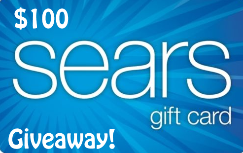 Enter to win a $100 Sears Gift Card - Ends 11/30