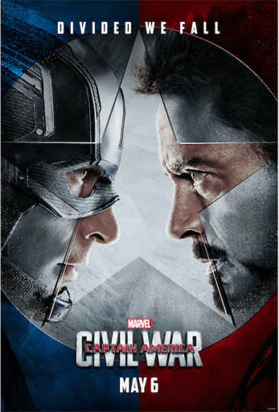 Marvel’s Captain America: Civil War Trailer - It is Epic! The Movie is coming out May 6th, 2016. I can't wait!