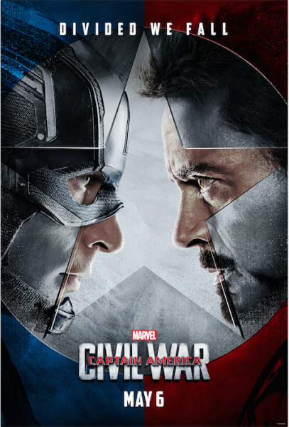 Marvel’s Captain America: Civil War Trailer - It is Epic! The Movie is coming out May 6th, 2016. I can't wait! 