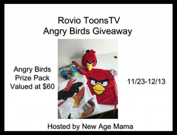 Win a Angry Birds Prize Pack - Ends 12/13