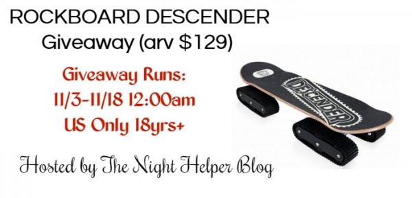 Enter to win a Rockboard Descender - Ends 11/17