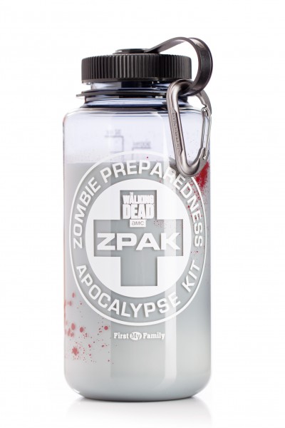 Official AMC The Walking Dead Zombie Preparedness Apocalypse Kit ZPAK Review from First My Family, are you ready for an emergency?