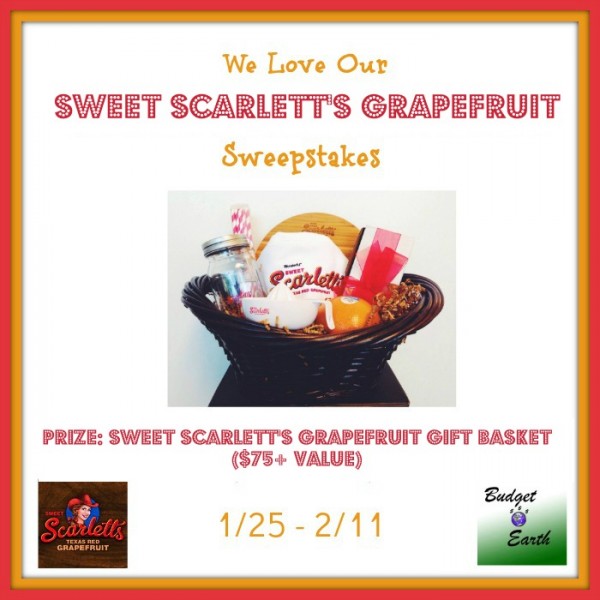 Sweet Scarletts Texas Red Grapefruit Gift Basket - Ends 2/11