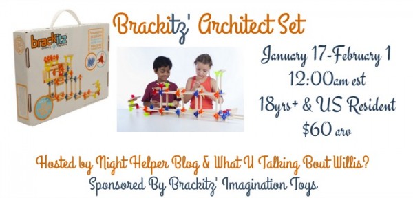 Brackitz' Architect Set Giveaway - Ends 2/1 Great for young or old, have fun, and good luck! ~Tom