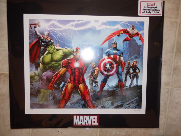 Win an Avengers Art Print Valued at $50 Ends 3/19 Good Luck from Tom's Take On Things