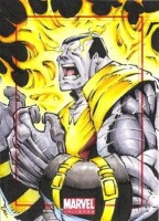 Sketch Card Art of the Day – Colossus drawn by George Calloway