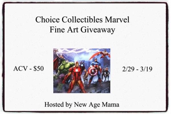 Win an Avengers Art Print Valued at $50 Ends 3/19 Good Luck from Tom's Take On Things