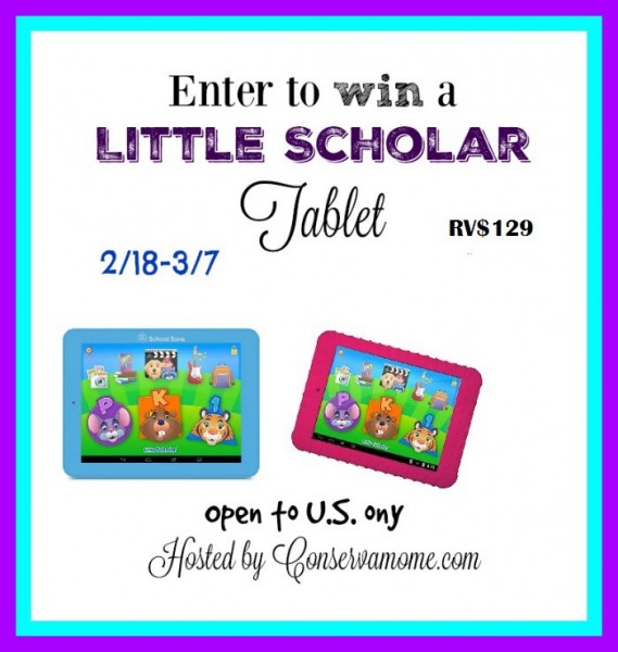 Win a Little Scholar Tablet for Kids to Enjoy - Ends 3/7 Good Luck from Tom's Take On Things
