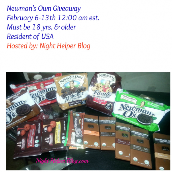 Newman's Own Snack Giveaway - Ends 2/13