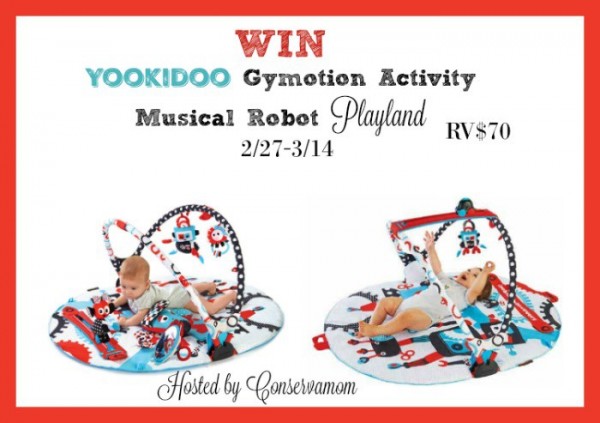 Yookidoo Baby Gym and Play Mat Giveaway Ends 3/14 Good Luck from Tom's Take On Things