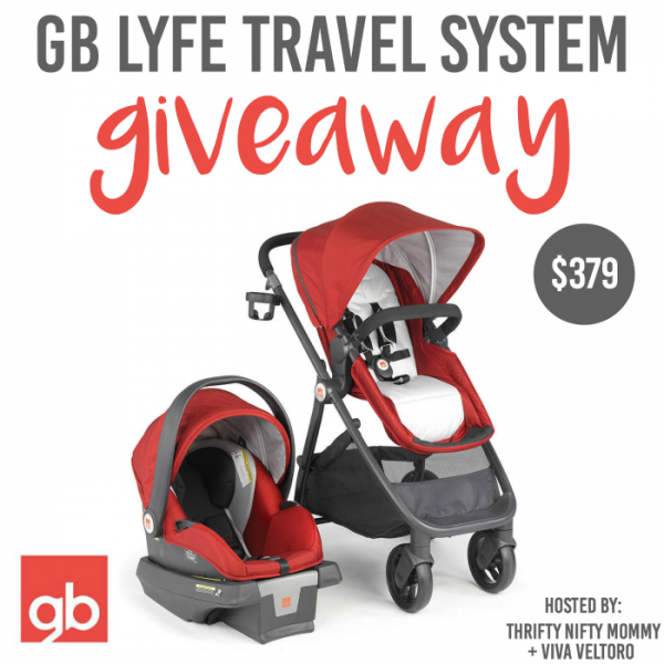 GB Lyfe Travel System Giveaway Ends 3/25 Good Luck from Tom's Take On Things
