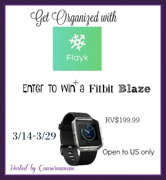 FitBit Blaze Giveaway ~ Keep Fit With Style, Ends 3/29 Good Luck from Tom's Take On Things